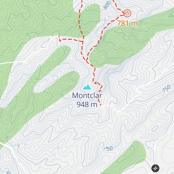 Map of Montclar