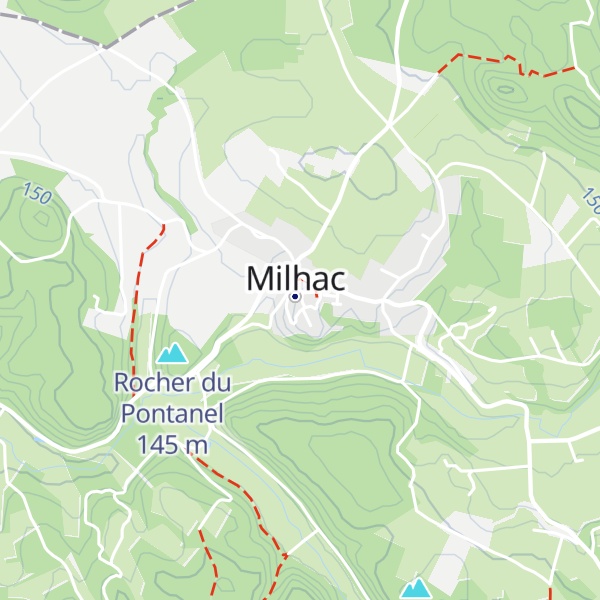 Map of Gîte du Barri Haut