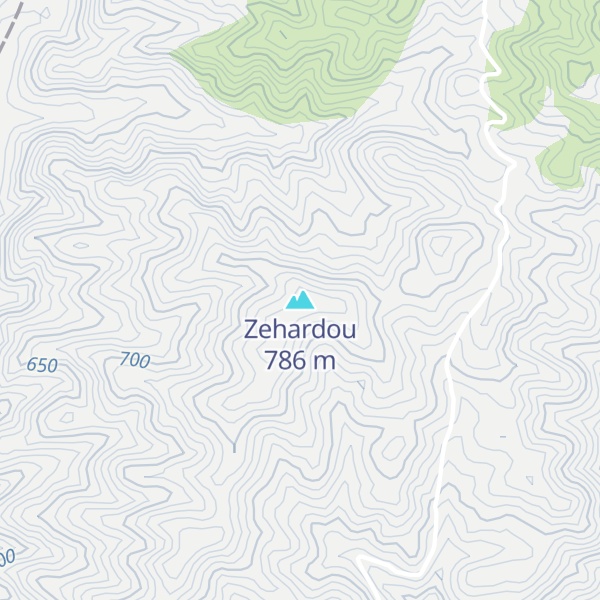 Map of Zehardou