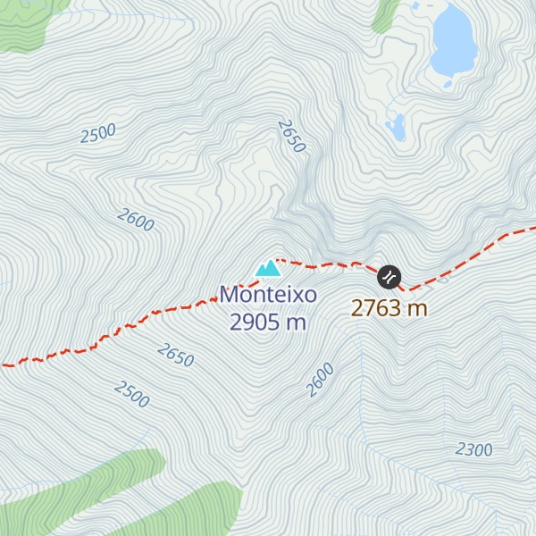 Map of Monteixo