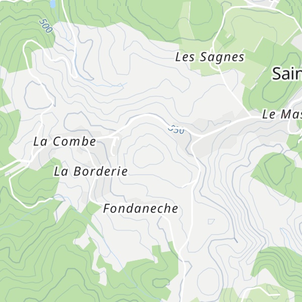 Map of Puy de Rousset