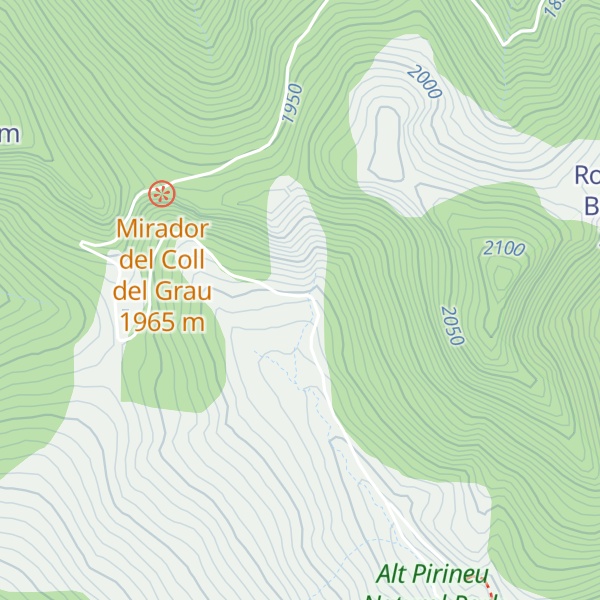 Map of Refugi forestal del Ras de Conques