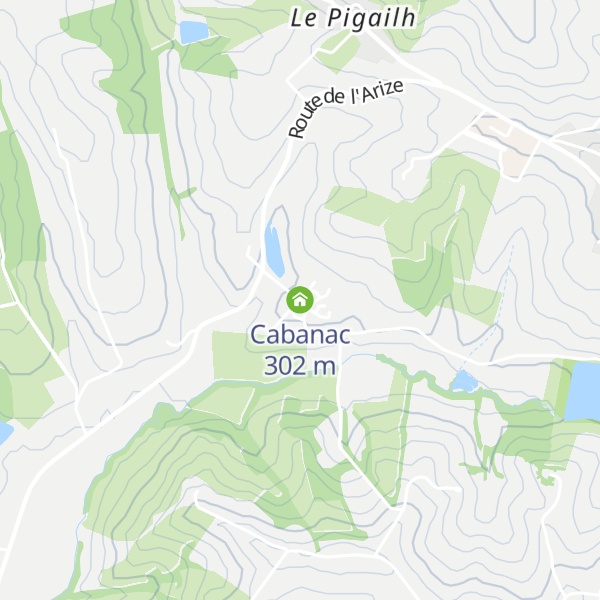 Map of Cabanac
