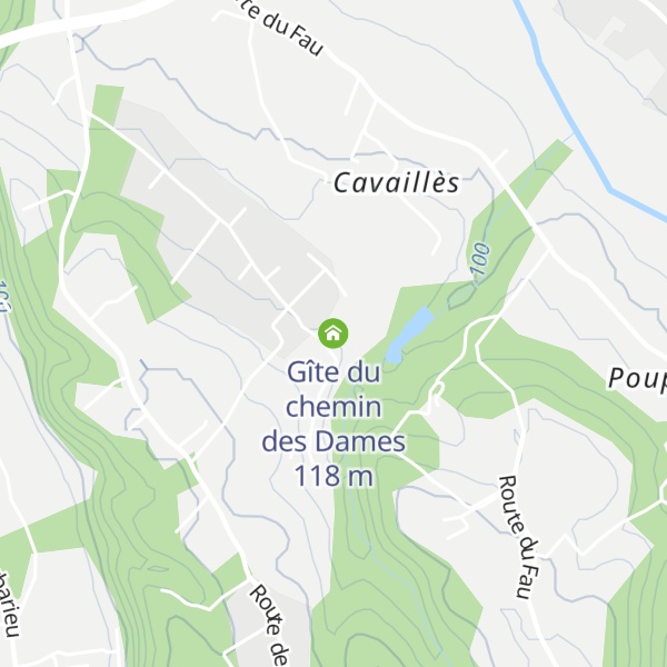 Map of Gîte du chemin des Dames