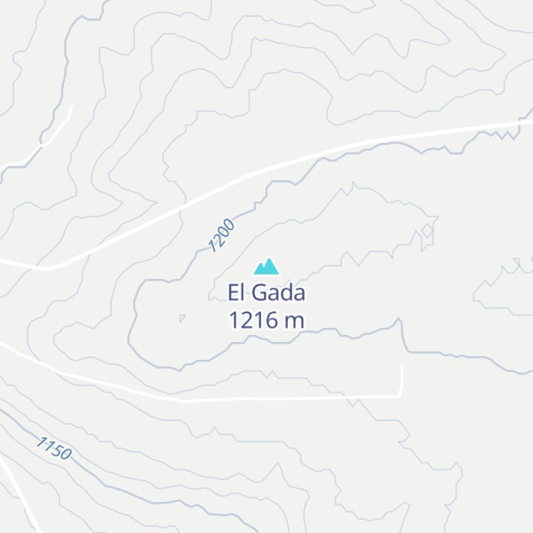 Map of El Gada