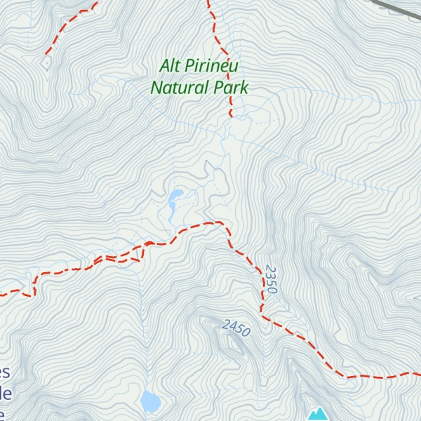 Map of Refugi de Broate