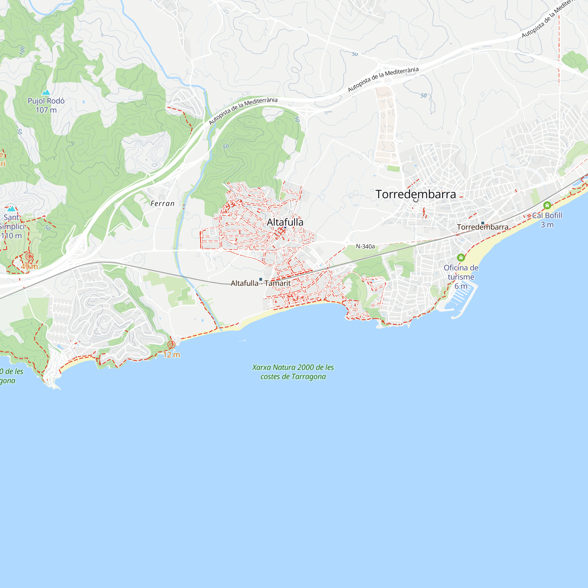 Oficina de Turisme map