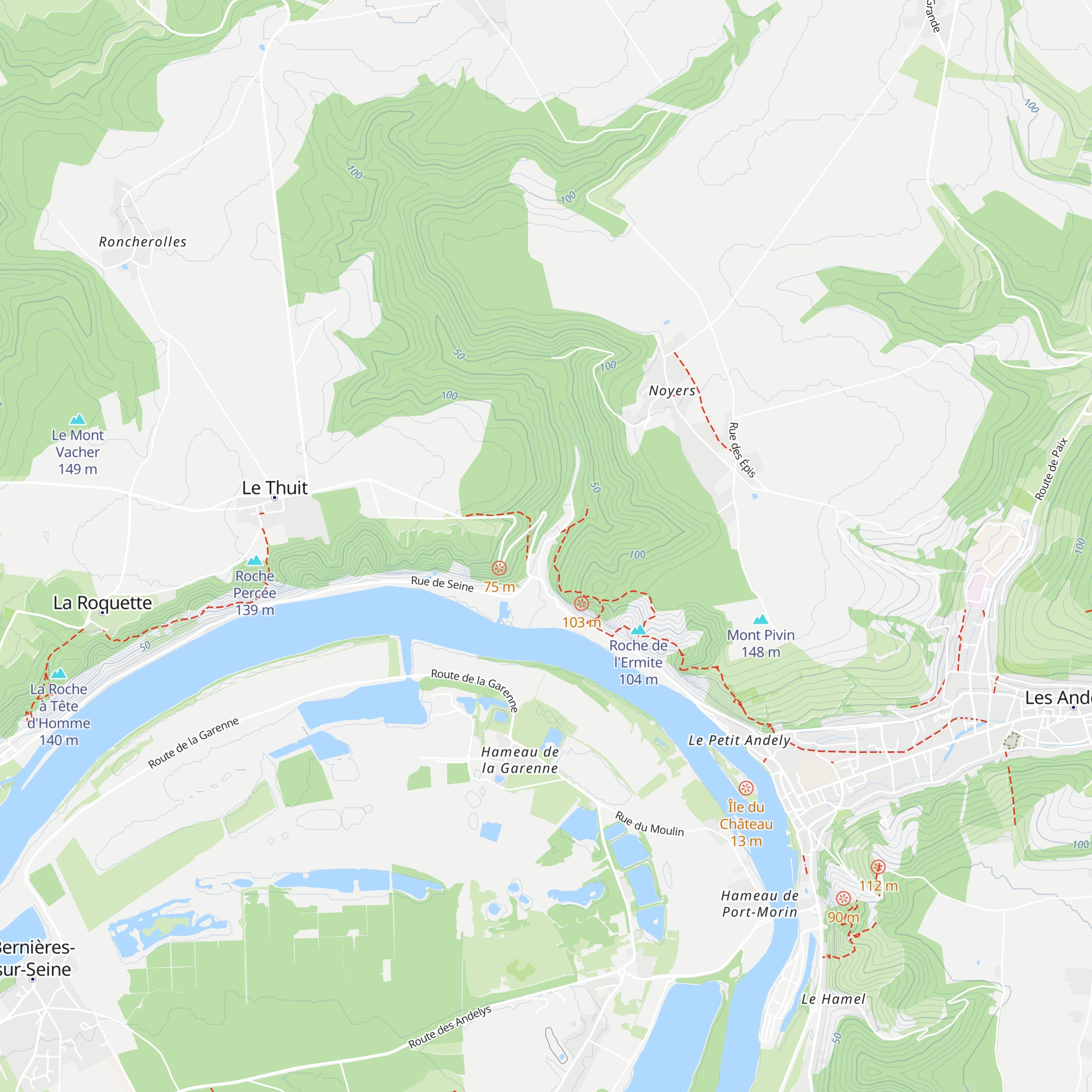 Gîte l'Eau Vive map