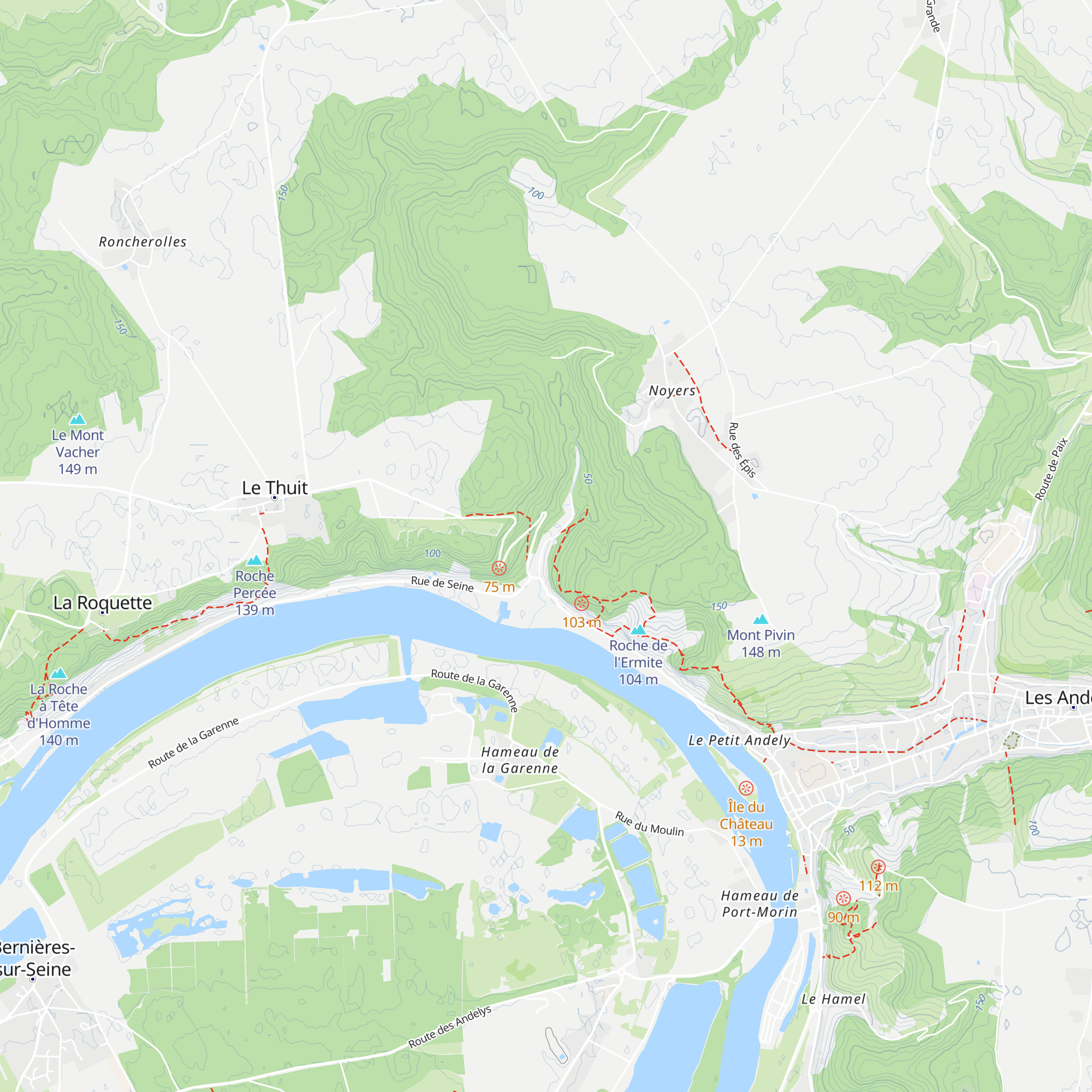 Gîte l'Eau Vive map