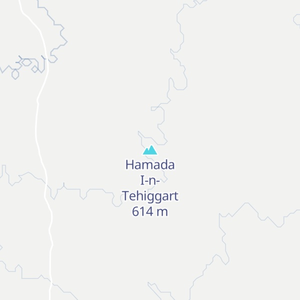 Map of Hamada I-n-Tehiggart