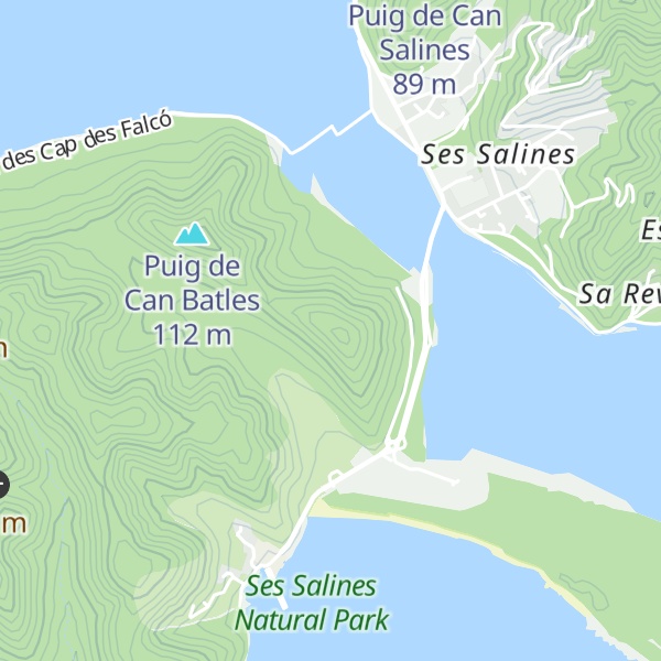 Map of Puig des Pantano