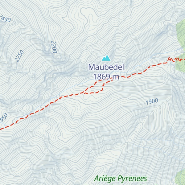 Map of Cabane Artigue