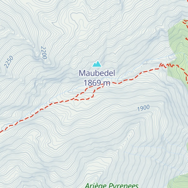 Map of Cabane pastorale de Mespelat