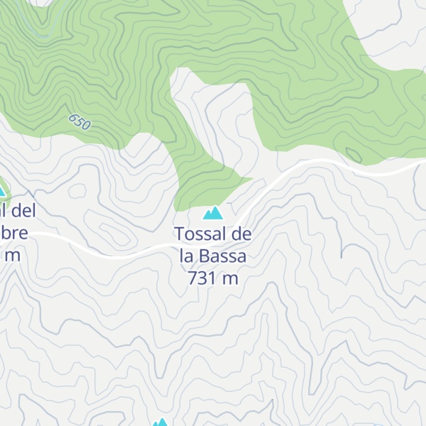 Map of Tossal de la Bassa
