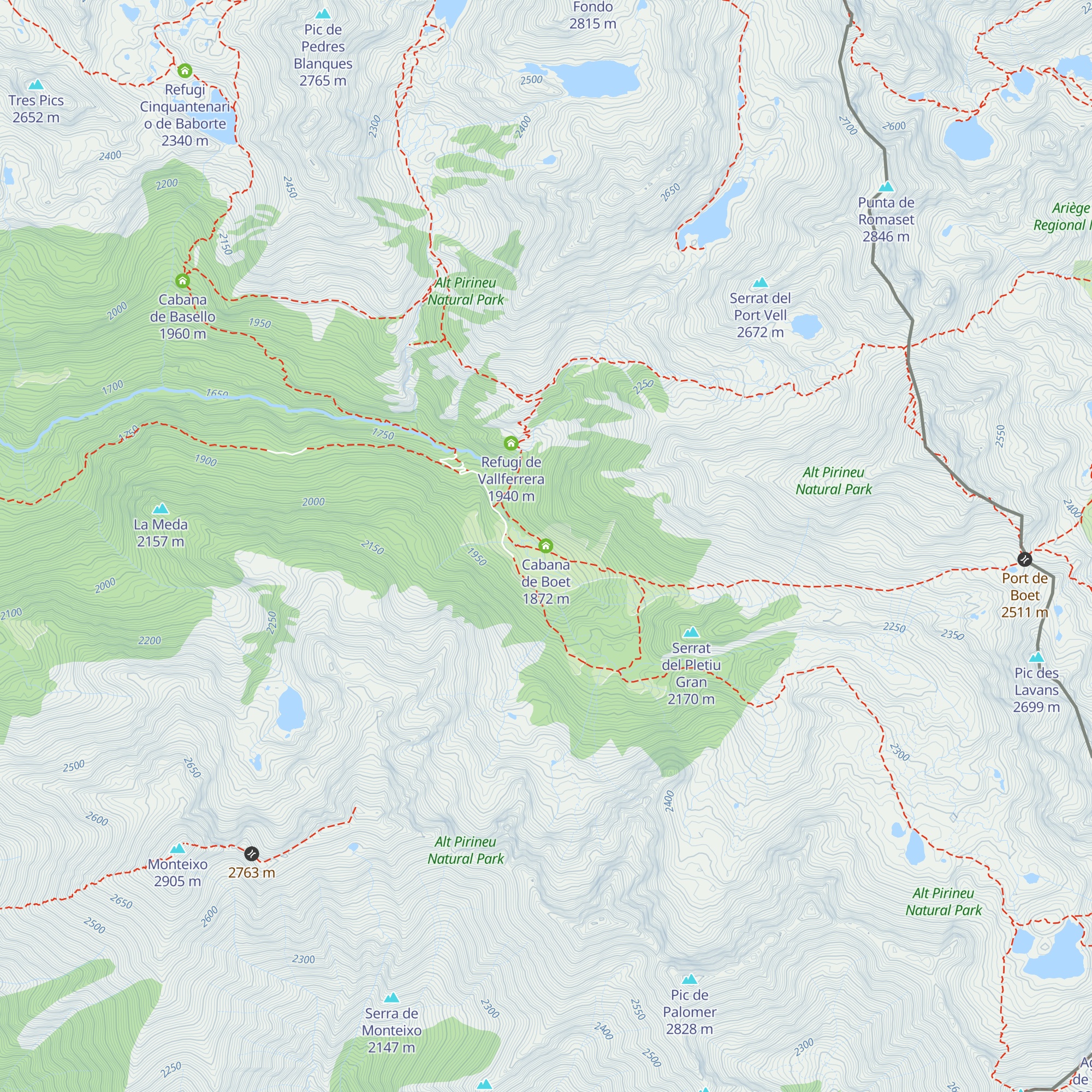 Cabana de Boet map