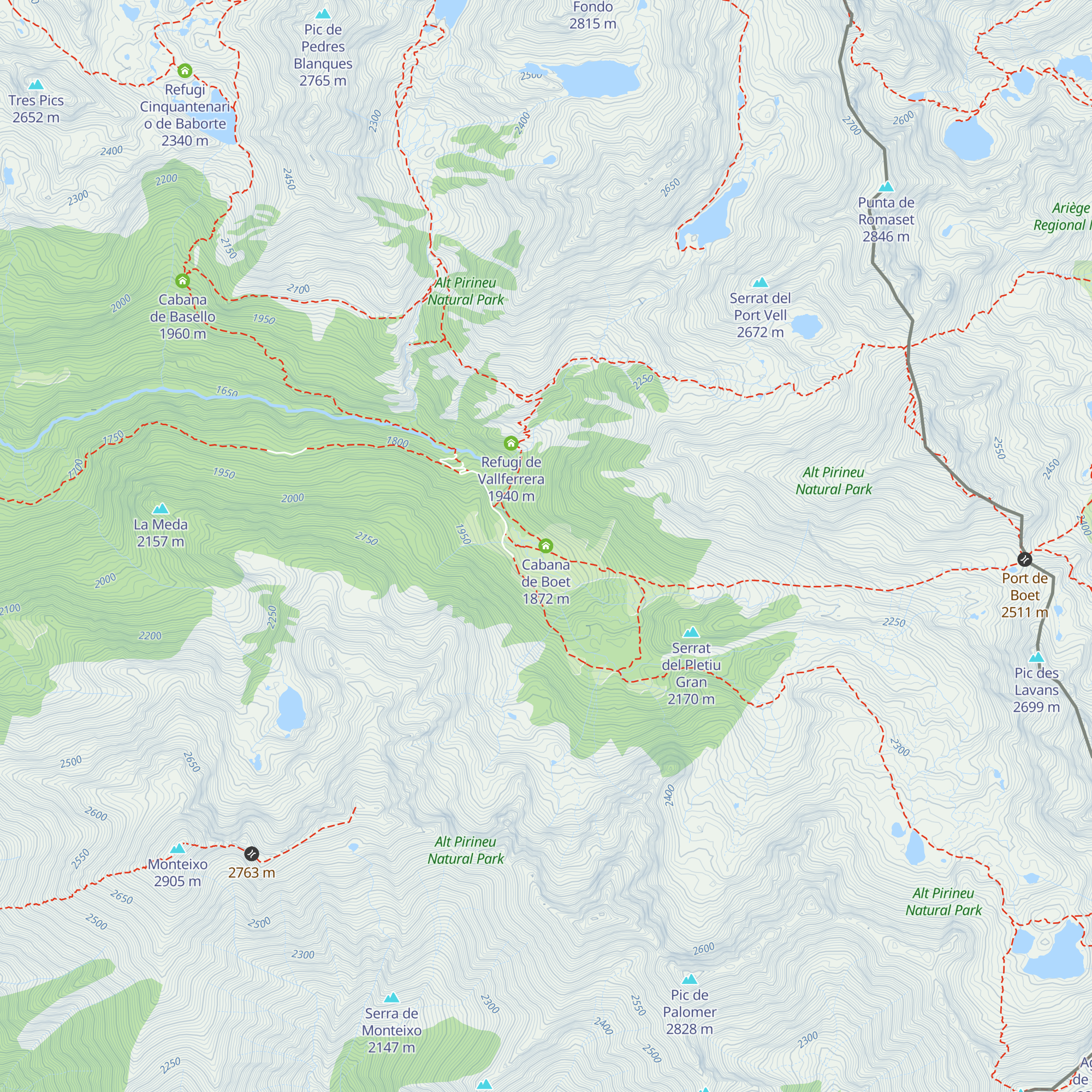 Cabana de Boet map