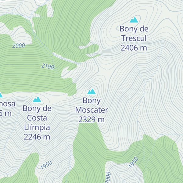 Map of Bony Moscater