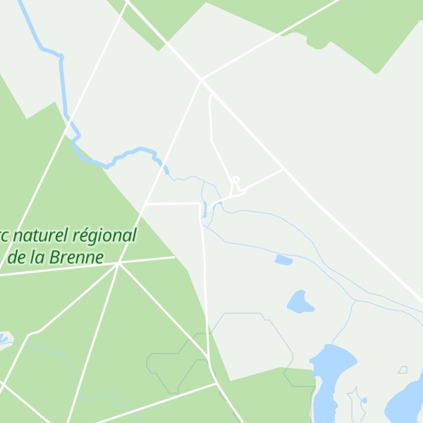 Map of Gîte du Moulin de Baratte