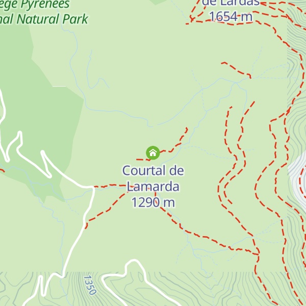 Map of Courtal de Lamarda