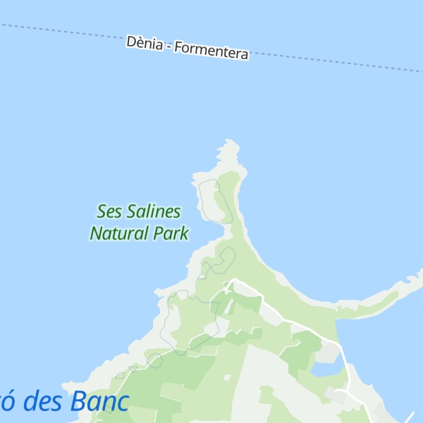 Map of Punta Pedreras