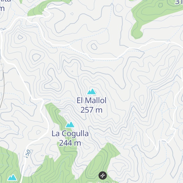 Map of El Mallol