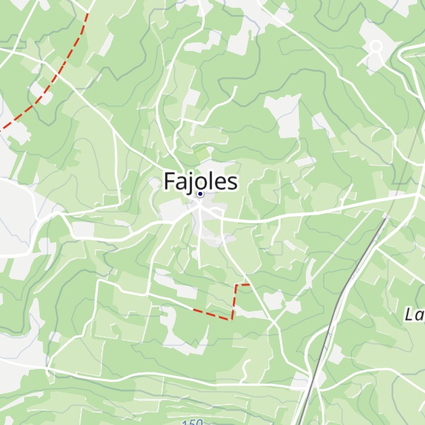 Map of Gîte des Vergnes