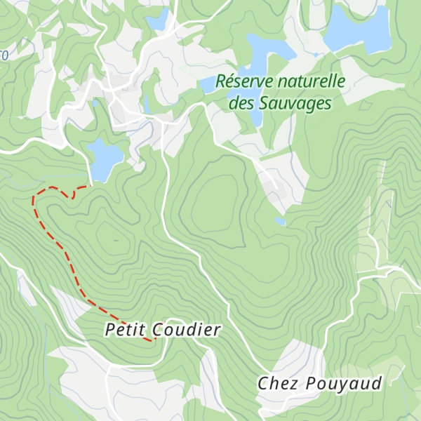 Map of Puy de Mola