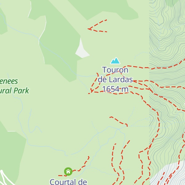 Map of Cabane de Rose