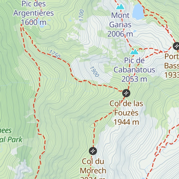 Map of Cabane Pastorale de Cacou