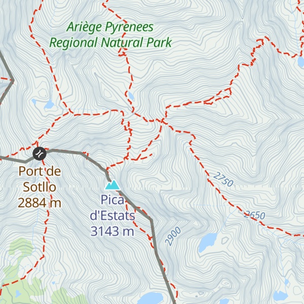 Map of Cap de la Coma de Riufred