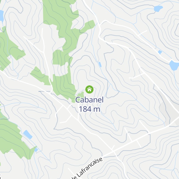 Map of Cabanel