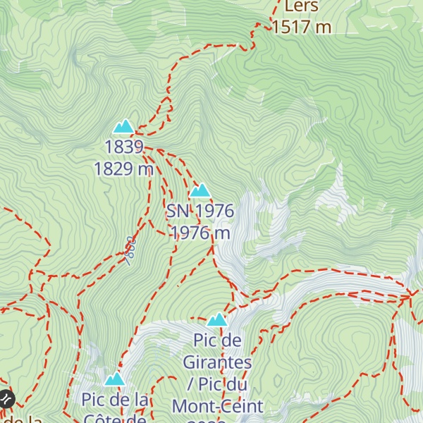 Map of Cabane pastorale