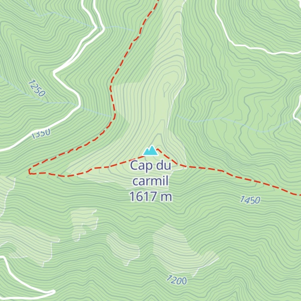 Map of Cap du carmil