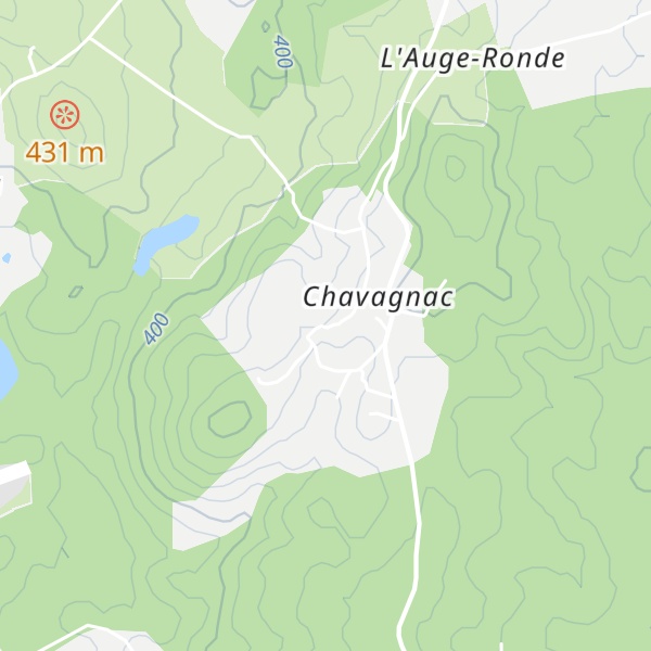 Map of Gîte des Crouzas