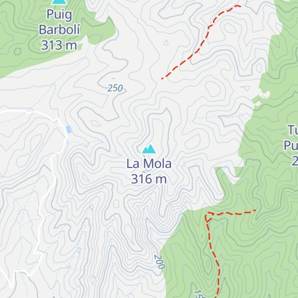 Map of La Mola
