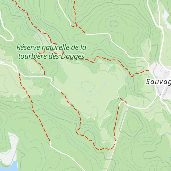 Map of Puy rond