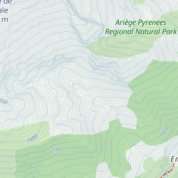 Map of Cabane Belcaire - vicdessos