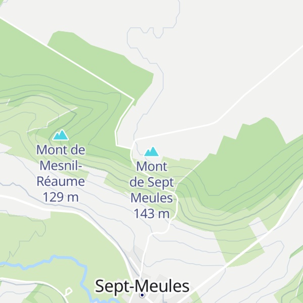 Map of Mont de Sept Meules