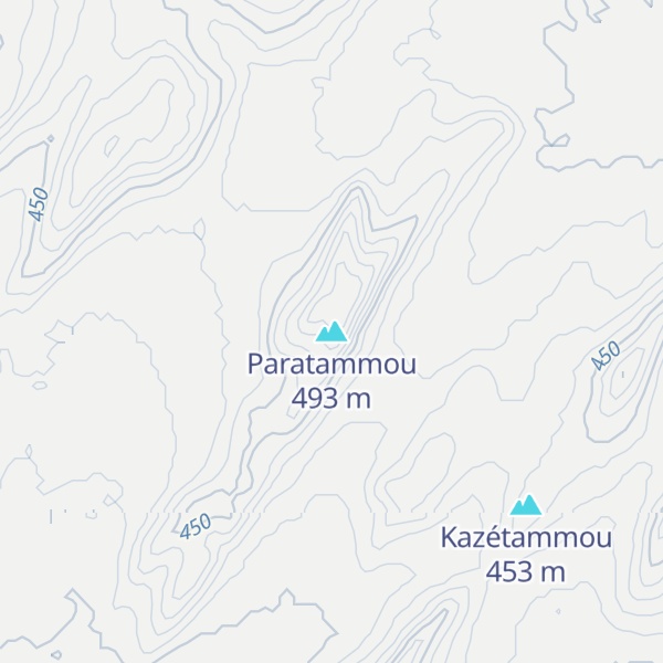 Map of Paratammou