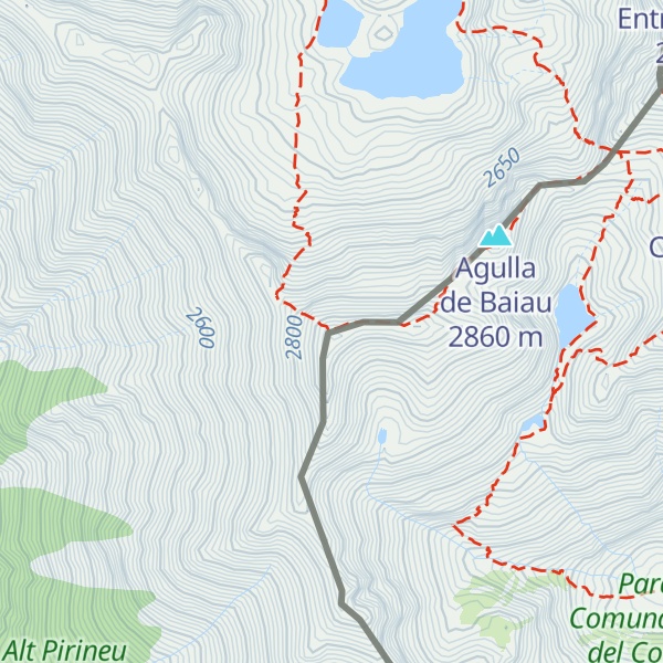 Map of Pic de Sanfons
