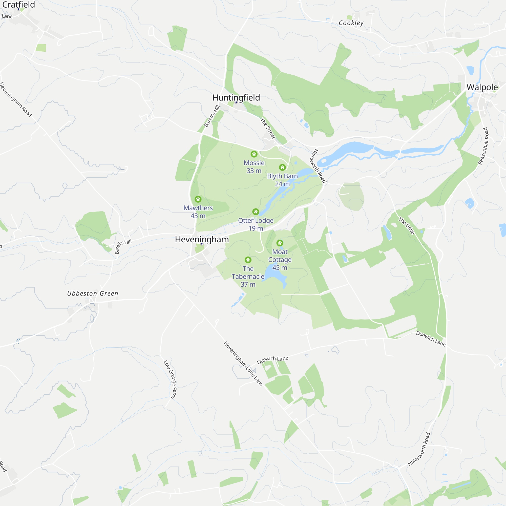 The Cider House map
