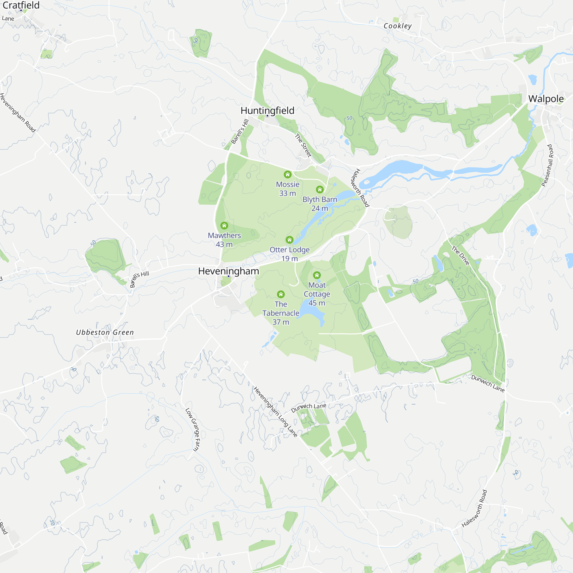 The Cider House map