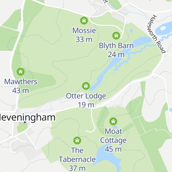 Map of Otter Lodge