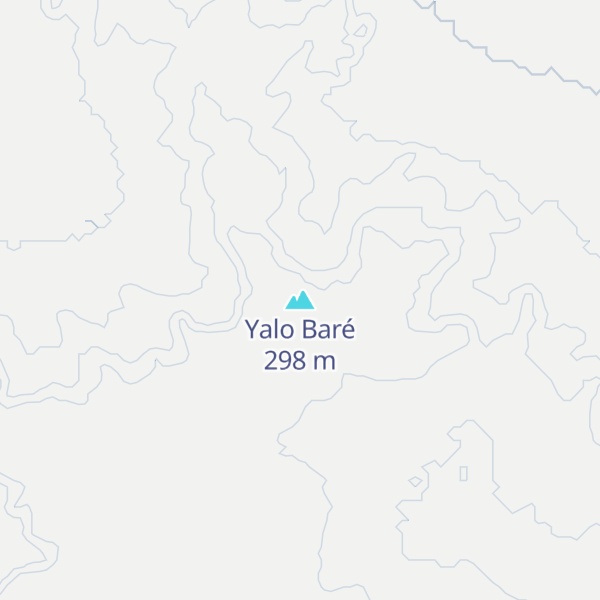 Map of Yalo Baré