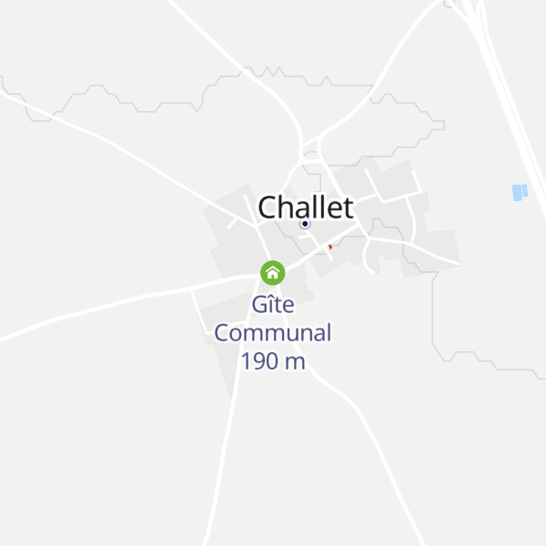 Map of Gîte Communal