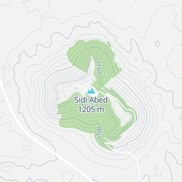 Map of Sidi Abed