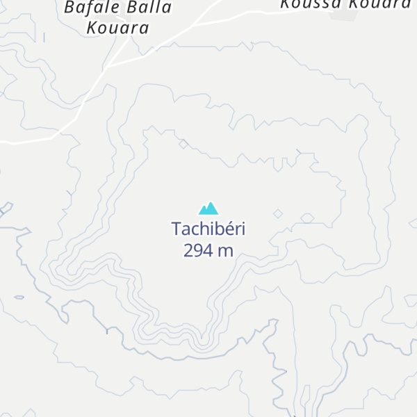 Map of Tachibéri