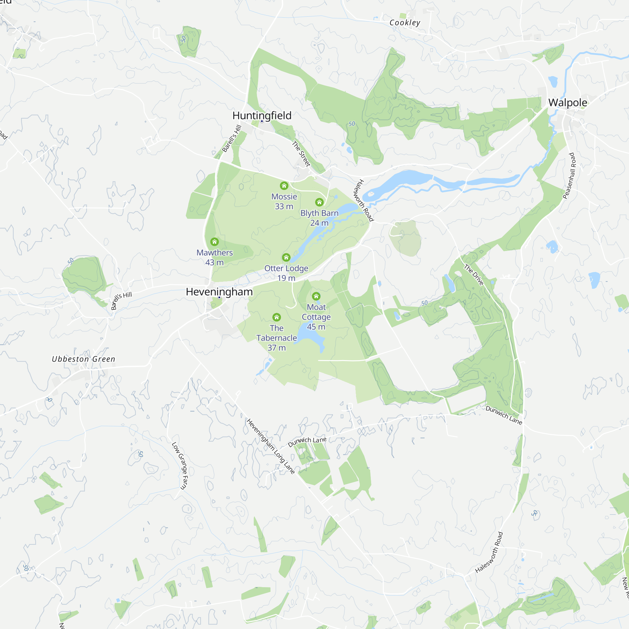The Hovel map