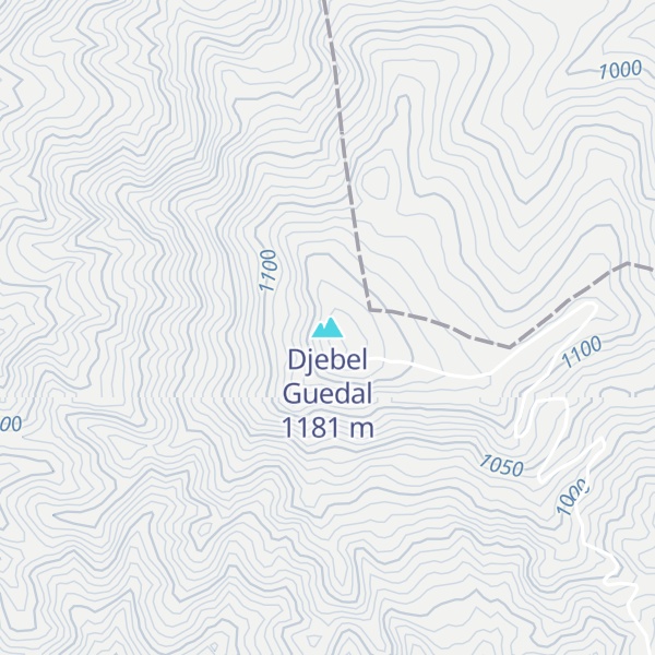 Map of Djebel Guedal