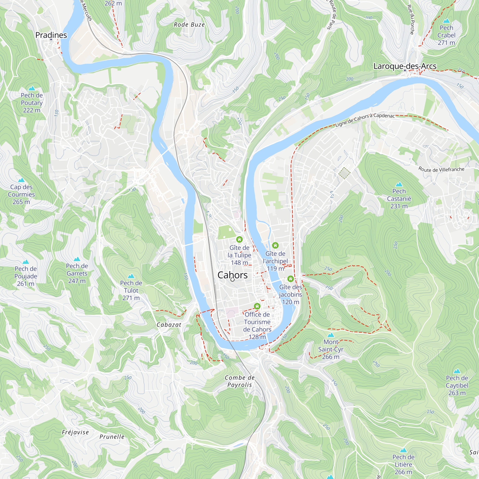 Gîte de la Tulipe map
